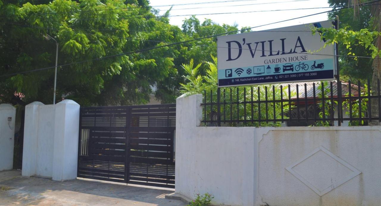 D'Villa Garden House Jaffna Eksteriør bilde
